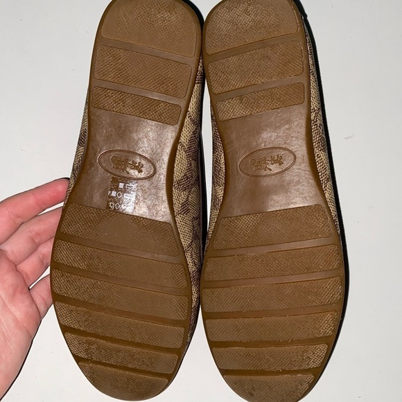 NWOT COACH BRAND OLIVE SIGNATURE C SLIP ON LOAFERS NEVER WORN LUXURY DESIGNER - Picture 9 of 14